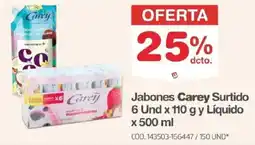 Makro Carey surtido jabones oferta