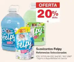 Makro Felpy suavizantes referencias seleccionadas oferta