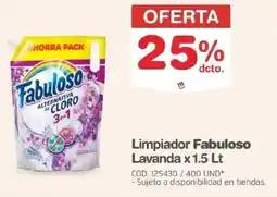 Makro Fabuloso limpiador lavanda oferta