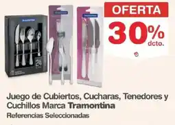 Makro Tramontina juego de cubiertos, cucharas, tenedores y cuchillos oferta