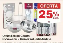 Makro Incametal-universal - mil andina utensilios de cocina oferta