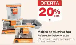 Makro Aro moldes de aluminio referencias seleccionadas oferta