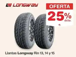 Makro Longway llantas rin 13, 14 y 15 oferta