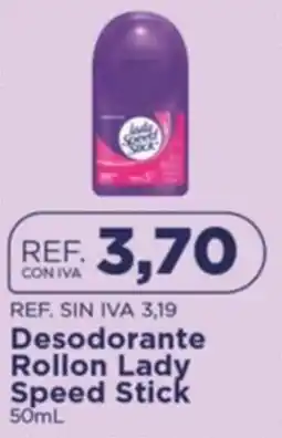 FarmaTodo Lady speed stick desodorante rollon oferta