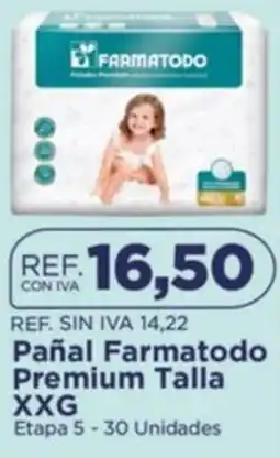FarmaTodo Farmatodo pañal premium oferta