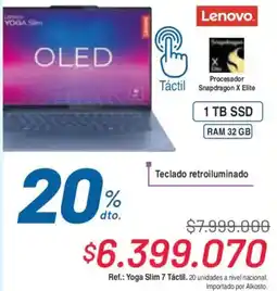 Alkosto Lenovo laptop oferta