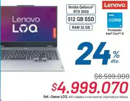 Alkosto Lenovo laptop oferta