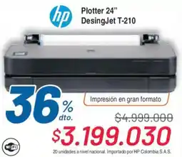 Alkosto Hp desingJet T-210 oferta