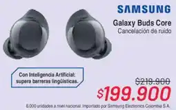 Alkosto Samsung galaxy buds core cancelación de ruido oferta
