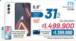 Alkosto Zte nubia neo3 GT oferta