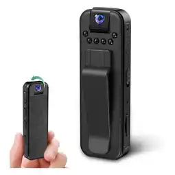 Falabella Mini cámara corporal Bodycam HD 1080P con visión nocturna y clip portátil oferta