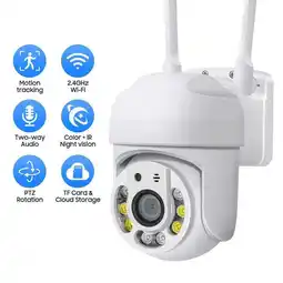 Falabella Cámara de Exterior WiFi 5G TC21 Rotación 360° Audio Bidireccional oferta