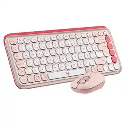 Falabella Combo Teclado Y Mouse Bluetooth Pop Icon Rosado oferta
