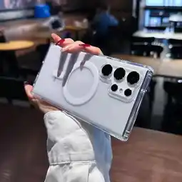 Falabella Estuche Protector Magsafe Carga Mágnetica Para Samsung S25 Ultra Transparente oferta