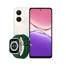 Falabella Celular A5X 4GB Ram 128GB Blanco + Smatwatch Mobula H8 Ultra oferta