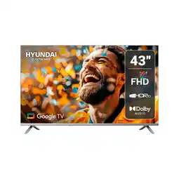 Alkomprar TV HYUNDAI 43 Pulgadas 109,22 cm HYLED4328G LED Smart TV Google oferta