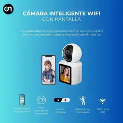 Falabella Camara De Seguridad Wifi 360 Video Llamada Con Pantalla biodireccional oferta