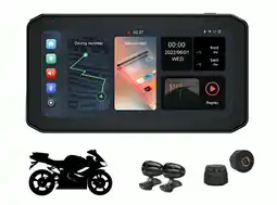 Falabella DashCam ProDrive X12 Touch GPS para moto oferta