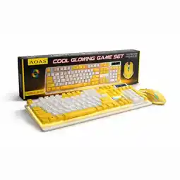 Falabella COMBO TECLADO Y MOUSE GAMER ALÁMBRICO RGB M-450 oferta