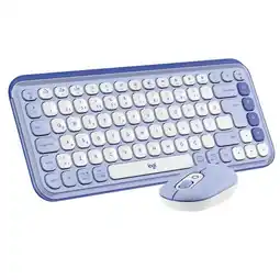 Falabella Combo Teclado Y Mouse Bluetooth Pop Icon Lila oferta