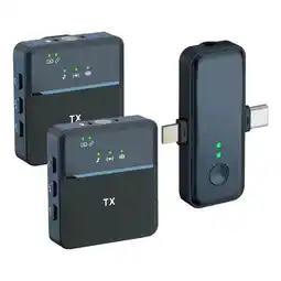 Falabella Micrófono Inalámbrico Solapa SX31 Receptor Tipo C Lightning Omnidireccional oferta