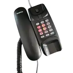 Falabella Teléfono Fijo Alámbrico Panaphone KX-T970 Teclado Iluminado Color Negro oferta