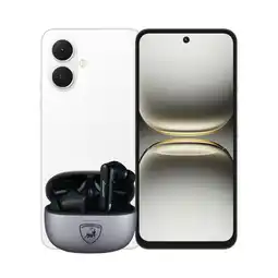 Falabella Celular Tecno Spark GO2 4GB Ram 128GB Blanco + Audifonos Lamborghini oferta