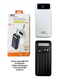 Falabella Power bank MP 097 - 30.000 oferta