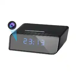 Falabella Mini cámara espía reloj despertador oculta WiFi HD 1080p negro oferta