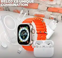 Falabella Combo Reloj Watch X8 Ultra + Audifonos oferta