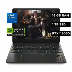 Falabella Portátil Gaming OMEN League of Legends Ed 16 2K Core i7 14650HX - 32GB - RTX 5060 - SSD 1TB oferta