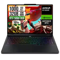 Falabella PORTATIL LEGION AMD RYZEN 9-8945HX RTX 5060 8GB SSD 1TB RAM 32GB 16 IPS 240HZ oferta