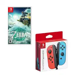 Falabella Control Switch Joy-con Neon Con Juego The Legend Of Zelda Tears Of The Kingdom oferta