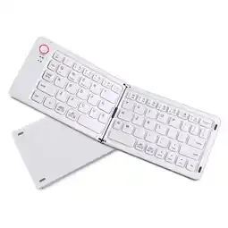 Falabella Teclado Recargable Inalámbrico Plegable B023 Blanco oferta