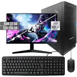 Falabella COMPUTADOR INTEL CORE I3-10105 SSD 256GB RAM 32GB LED 24 FHD oferta