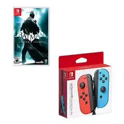 Falabella Control Switch Joy-con Neon Con Juego Batman Arkham Collection oferta