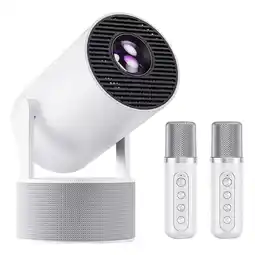 Falabella Hy300 Pro Ktv Proyector de Video 4K Android Video Beam Smart oferta