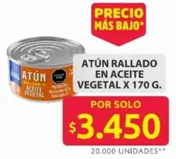 Ara Atún rallado en aceite vegetal oferta
