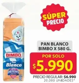 Ara Bimbo pan blanco oferta