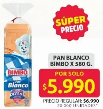 Bimbo pan blanco