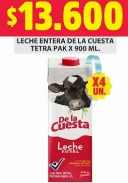 Ara De la cuesta leche entera tetra pak oferta