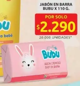 Ara Bubu jabón en barra oferta