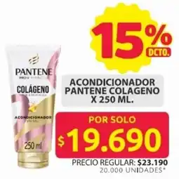 Ara Pantene acondicionador colageno oferta