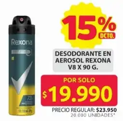 Ara Rexona v8 desodorante en aerosol oferta