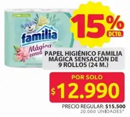 Ara Familia papel higiénico mágica sensación oferta