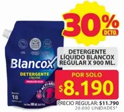 Ara Blancox detergente líquido regular oferta