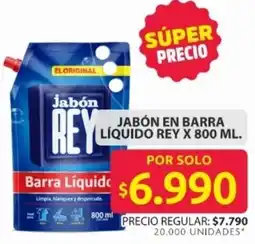 Ara Rey jabón en barra líquido oferta