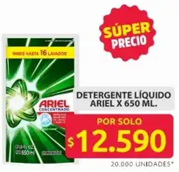 Ara Ariel detergente líquido oferta