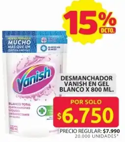Ara Vanish desmanchador en gel blanco oferta
