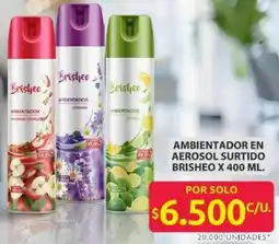 Ara Brisheo ambientador en aerosol surtido oferta